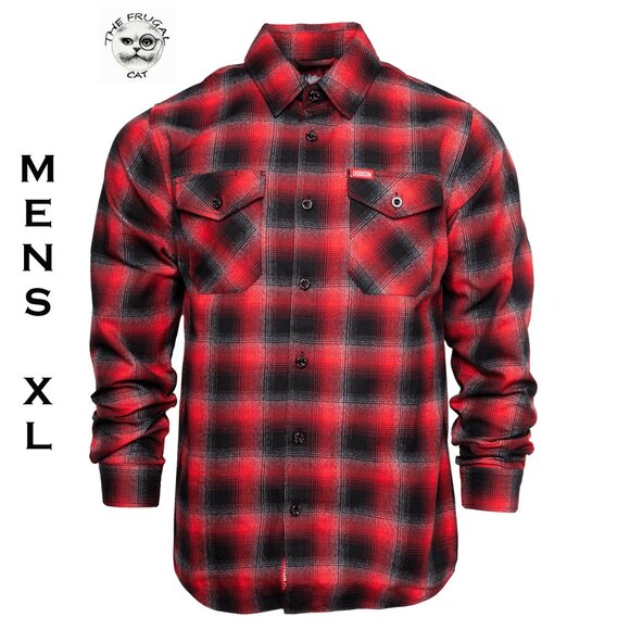 DIXXON FLANNEL - FAIRVIEW Flannel Shirt - Men's XL - Picture 1 of 13